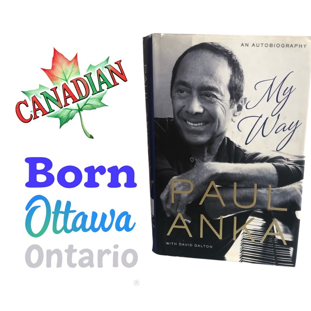 👛 (ANY 4/$20) Autobiography, MY WAY by Paul Anka with David Dalton